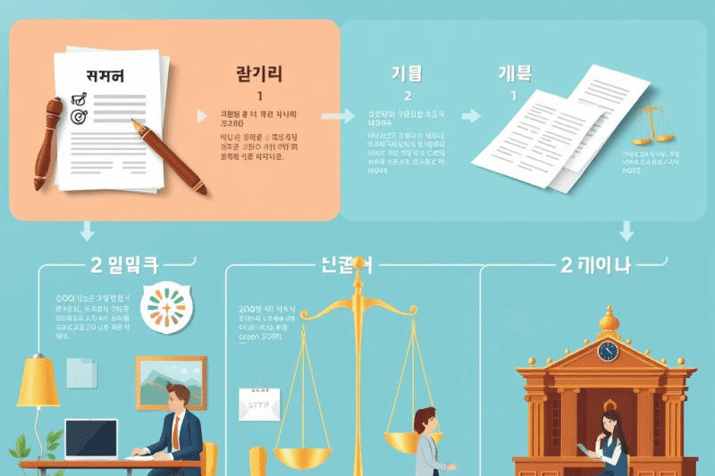민사소송 절차 한눈에 보기: 처음부터 끝까지 핵심 단계 완벽 정리